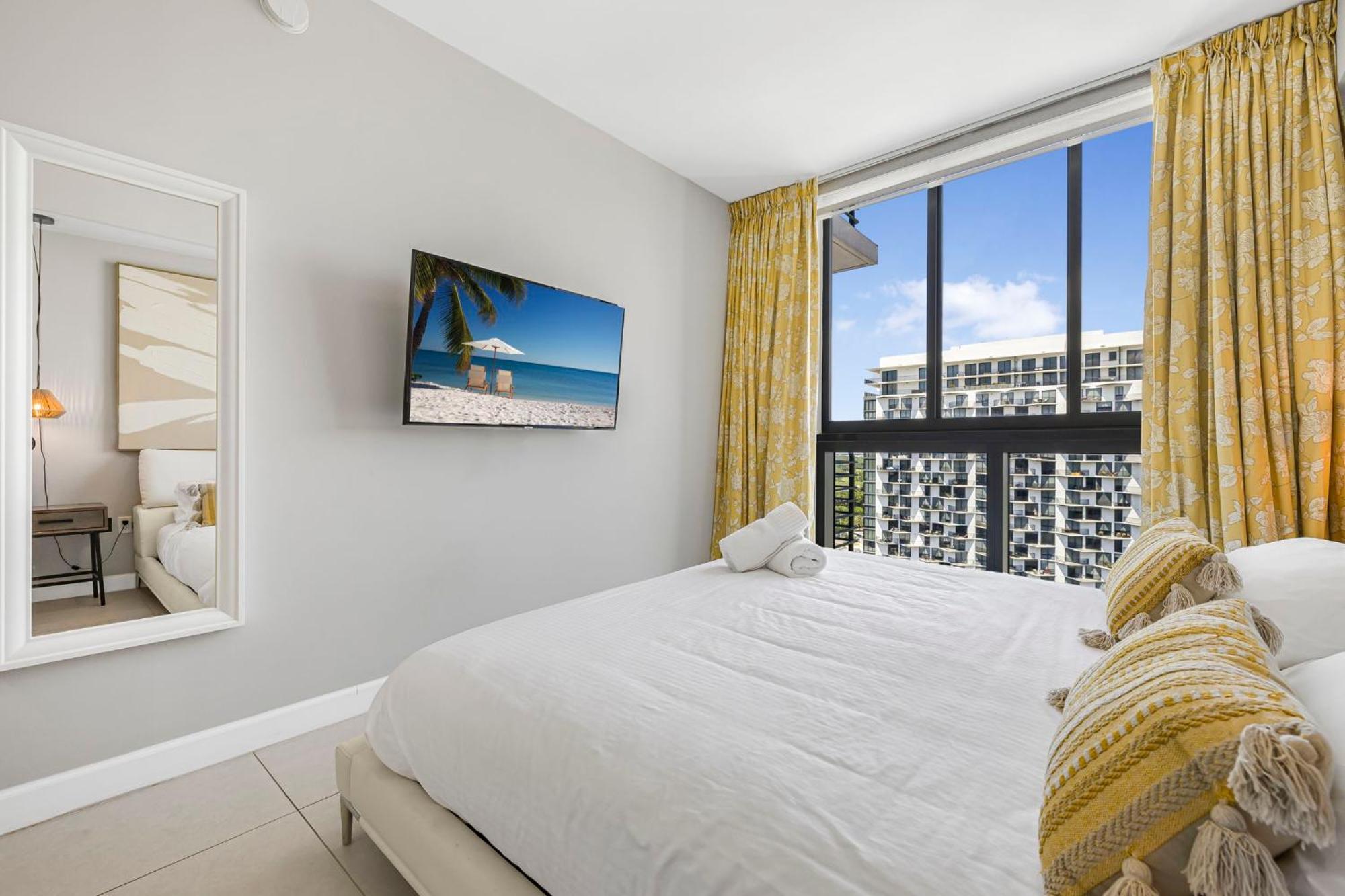 Appartamento Modern Hotel With Pool & Gym In Prime Doral Location *