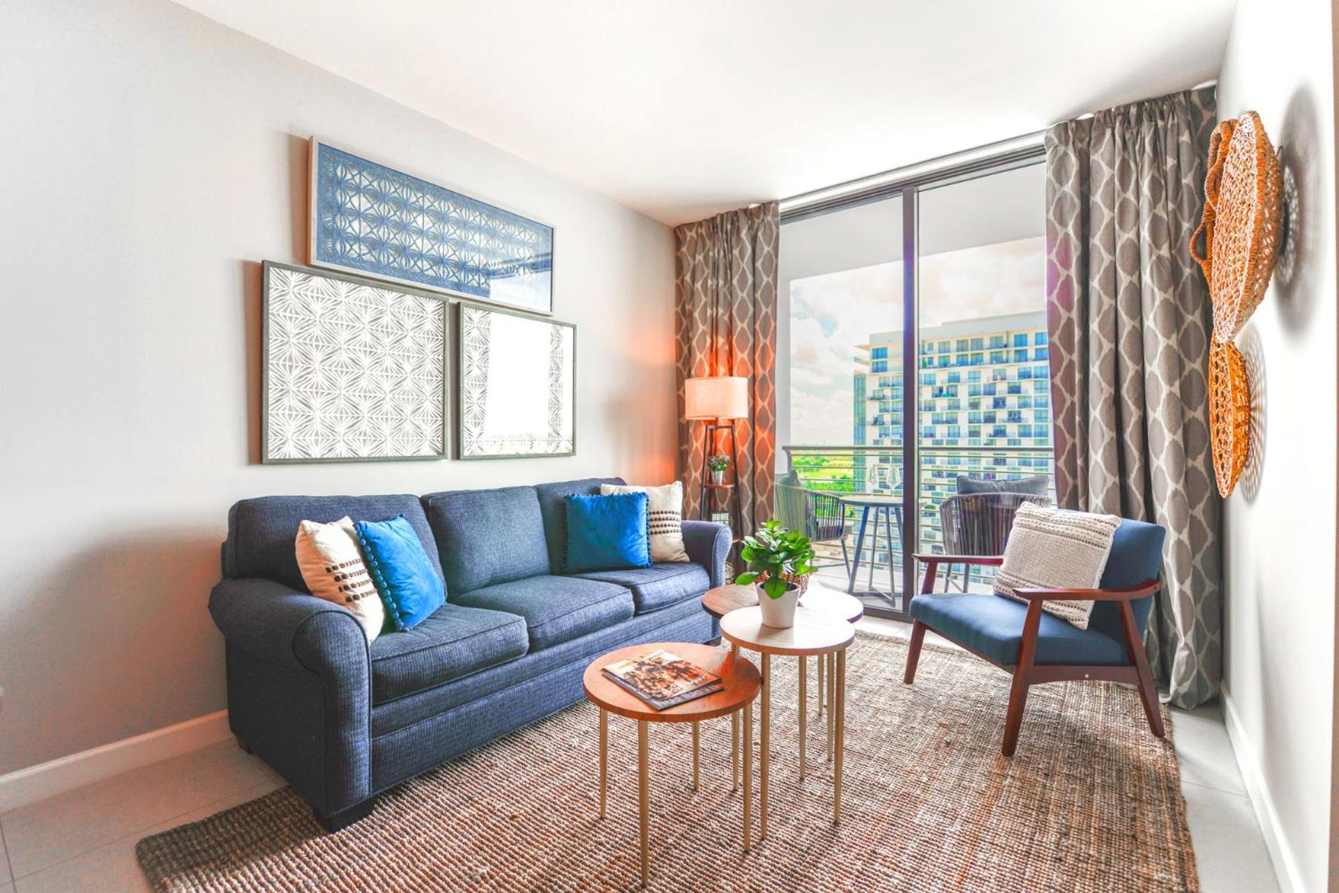Appartamento Modern Hotel With Pool & Gym In Prime Doral Location